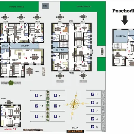 Apartment Lexus Velky Meder